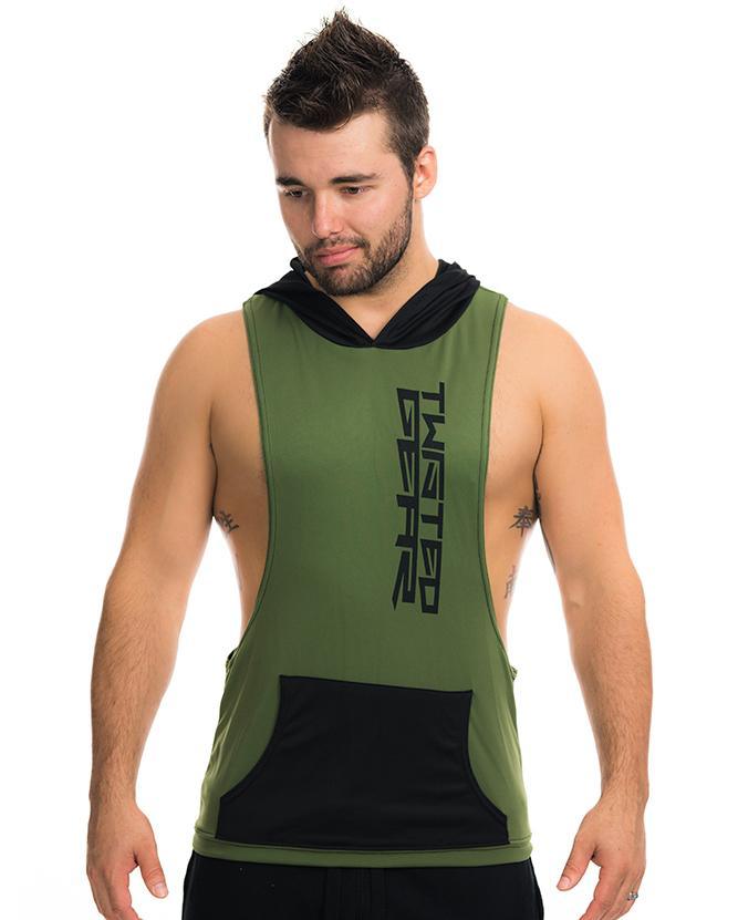 "Twisted Gear" Racerback Stringer Hoodie - Twisted Gear, Inc.