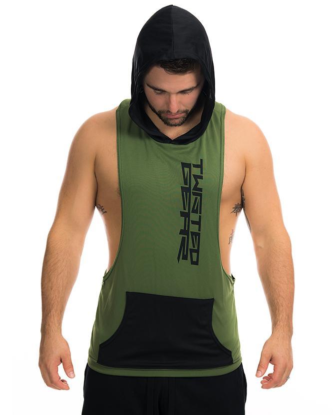 "Twisted Gear" Racerback Stringer Hoodie - Twisted Gear, Inc.